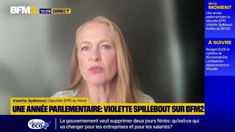 Budget: la députée Violette Spillebout se souvient d'une "certaine lassitude" dans les débats