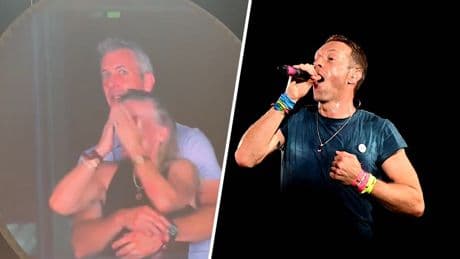 Bij Coldplay 'betrapte' topman op non-actief gesteld door bedrijf