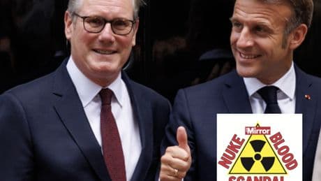 Emmanuel Macron praised for 'humiliation' of Keir Starmer in treatment of nuclear veterans