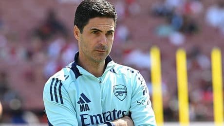 Mikel Arteta admits Arsenal may have to BREAK their transfer budget in pursuit of a striker - with Viktor Gyokeres and Benjamin Sesko in their sights
