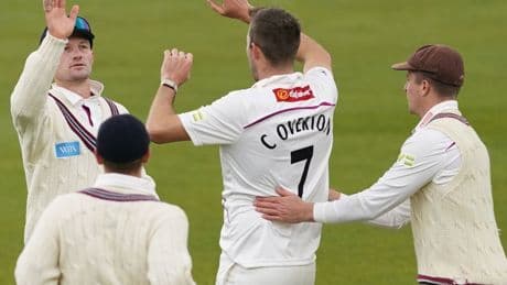 Durham toil as 22 wickets fall on first day at Taunton