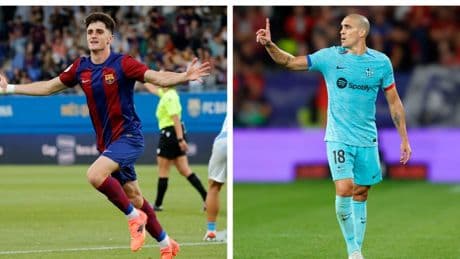 Oriol Romeu y Pau Víctor estarán en la vuelta del Barça