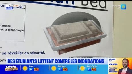 Lille: des étudiants ingénieurs innovent contre les inondations