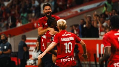 Lille üç puanı Olivier Giroud ile aldı!