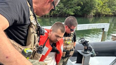Russian man given asylum in US caught on stolen $2.5m yacht following dramatic boat chase