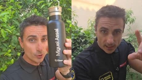 Miguel Assal, experto en primeros auxilios: “Si usas el termo debes lavarlo todos los días y dejarlo secar antes de volverlo a rellenar”