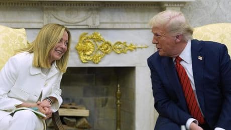 Meloni tiende un puente a Trump