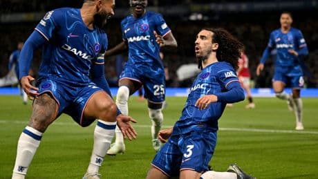 Chelsea 1-0 Manchester United: Marc Cucurella goal enough for Blues to earn huge win in Champions League race