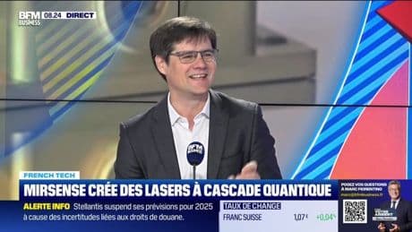 French Tech : mirSense crée des lasers à cascade quantique - 30/04