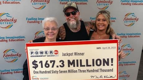 Bodycam shows lotto winner’s arrest day after collecting $167-million prize