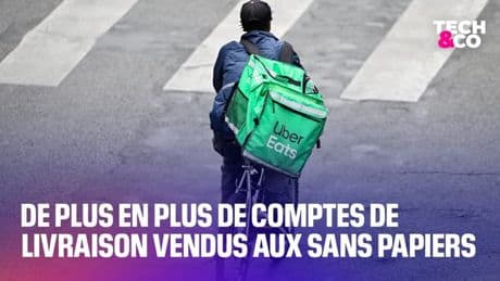 De plus en plus de travailleurs sans papiers achètent des comptes de livraison sur Facebook