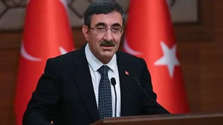 Cumhurbaşkanı Yardımcısı Yılmaz, TÜRK-İŞ Başkanı Atalay ile görüştü