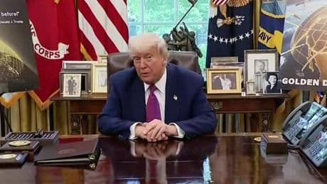 ABD Başkanı Trump duyurdu: ABD'yi altın kubbe ile öreceğiz