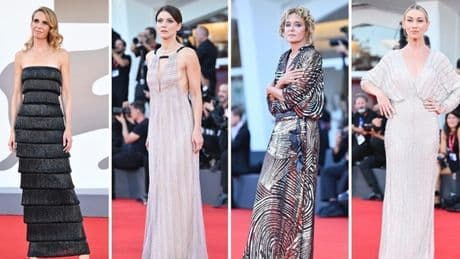 Venezia 2025, pagelle look: Valeria Golino pacco regalo (5,5), Emanuela Fanelli ricorda re Giorgio Armani (9), Can Yaman e Sara Bluma inseparabili (7)