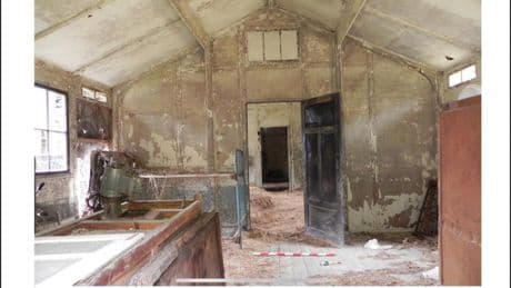 Hospital de cartón en el Pirineo