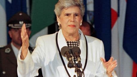 Muere en el exilio Violeta Chamorro, la 'madre de la democracia' nicaragüense