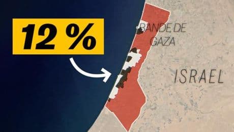 Les Gazaouis ne sont plus autorisés à vivre que sur 12 % de l’enclave palestinienne