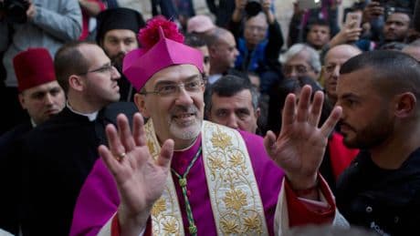 Catholic and Greek Orthodox leaders enter Gaza in rare solidarity visit after Israel's church strike