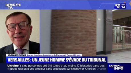 Évasion au tribunal de Versailles: "Il faut regarder la sécurisation des tribunaux", Joaquim Pueyo (ancien directeur des prisons de Fresnes et Fleury-Mérogis)