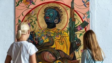 El arte africano eclosiona en Palafrugell
