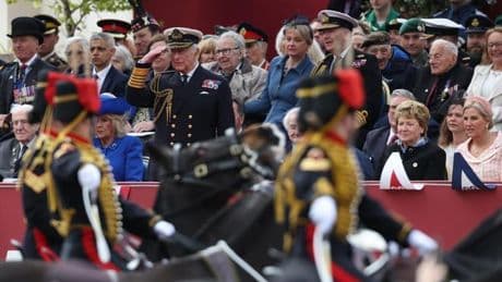 El Reino Unido rinde homenaje a sus veteranos en el 80 aniversario del fin de la Segunda Guerra Mundial