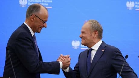 Merz' Antrittsbesuch: Deutschland und Polen wollen Bahnstrecken ausbauen – auch für den Konfliktfall