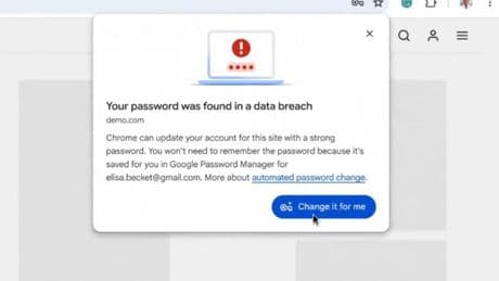 Google va automatiquement changer vos mots de passe compromis