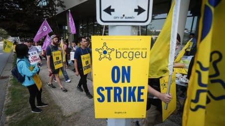 BCGEU strike Day 3: Union escalates job action with expanded picket lines
