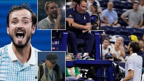 Tennis bad boy Daniil Medvedev claims he wishes he had behaved even WORSE at US Open - as controversial Russian reveals how he really feels about photographer who sparked on-court meltdown