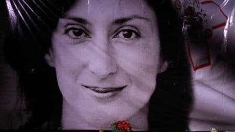 Jury finds 2 men guilty of supplying the bomb used to kill Maltese journalist Daphne Caruana Galizia