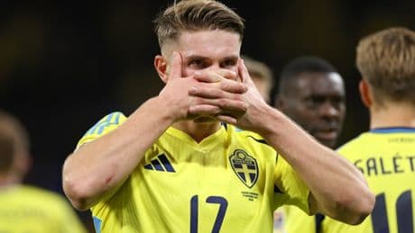 Sweden boss rubbishes Viktor Gyokeres transfer claim amid Arsenal talks