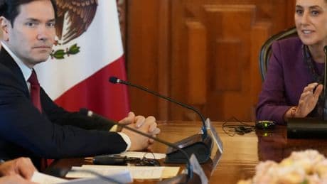 U.S. and Mexico Vow to Cooperate Against Crime as Rubio Meets Sheinbaum