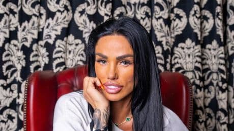 Katie Price beams in the studio ahead of music comeback after surprise chart success