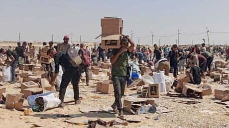 Krieg gegen Gaza: Erstickt und zertrampelt