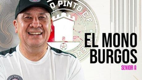 Germán 'El Mono' Burgos será el segundo entrenador del Nuevo Pinto