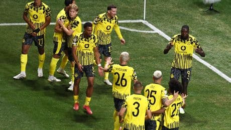 Borussia Dortmund hold off Monterrey fightback to set up Real Madrid quarter-final at Club World Cup