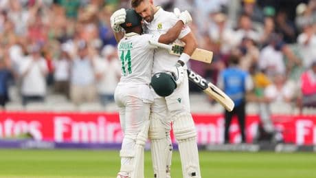 South Africa defy the doubters and Australia to close in on remarkable Test triumph
