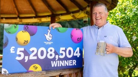 Lottery winner celebrates &#163;5.2m win with surprising first purchase