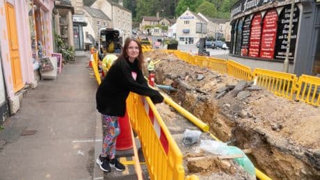 Our idyllic town is like lockdown all over again – our shops won’t survive… and it’s all because of bungling workmen