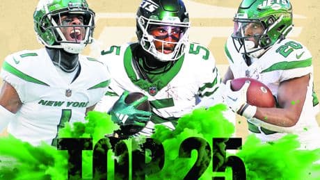Jets Top 25 countdown: Garrett Wilson, Quinnen Williams, Sauce Gardner vie for No. 1