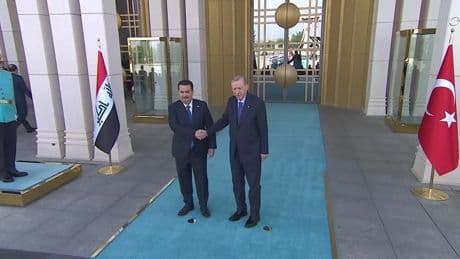 Irak Başbakanı Sudani Ankara'da