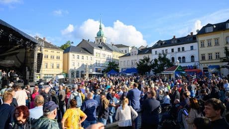 Fest: "Tag der Sachsen" in Sebnitz eröffnet