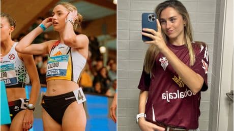 La atleta Alicia Lázaro sube una foto de apoyo al Albacete y se le echan encima: &quot;Lo siento por nada&quot;
