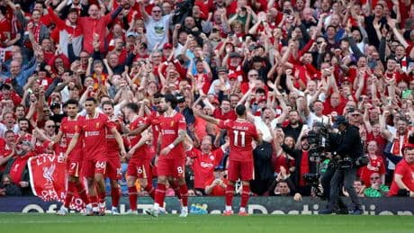 Liverpool campione d'Inghilterra: i Reds vincono aritmeticamente la Premier League, l'Arsenal si arrende