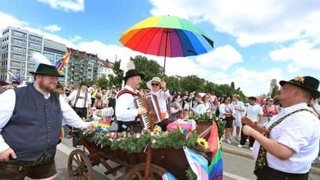 Demonstrationen: Hunderttausende beim CSD in München
