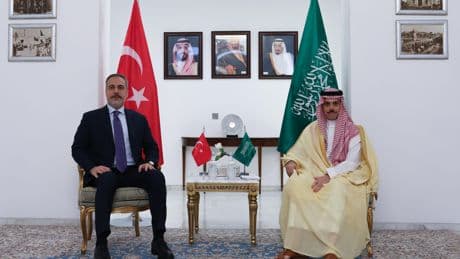 Dışişleri Bakanı Fidan, Suudi mevkidaşı Faysal bin Ferhan ile görüştü