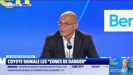 Coyotte signale les "zones de danger"