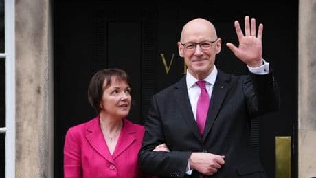John Swinney admits his wife is 'struggling a bit' as he opens up on balancing family life with politics