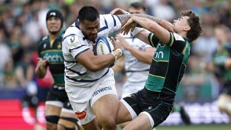 Champions Cup de rugby : en vidéo, le résumé de la lourde défaite de Castres à Northampton en quart de finale