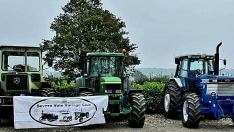 Man killed in horror incident after tractor ploughs into parked cars at vintage car show